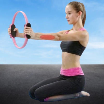 Anneau Pilates - YogaElasticRing™ - Rose