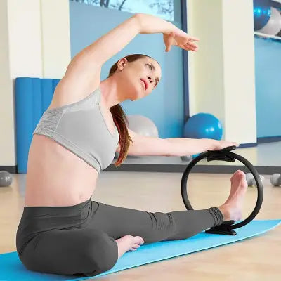 Anneau Pilates - YogaElasticRing™ - Noir