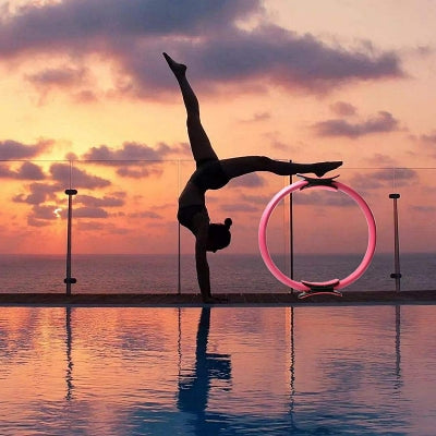 Anneau Pilates - YogaElasticRing™ - Rose