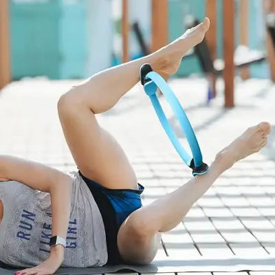 Anneau Pilates - YogaElasticRing™ - Bleu